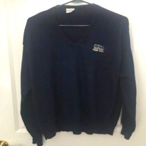 VINTAGE Penn State Nittany Lions V-Neck Sweater Size Large EUC!